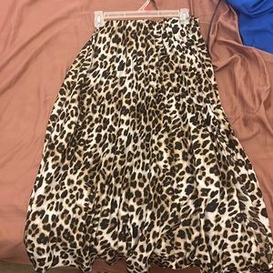Cheetah print Maxi skirt